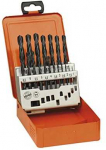 Grąžtų komplektas metalui AEG 4932352459; 1-10 mm; 19 vnt.