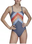 Adidas Maudymosi Kostiumėlis Fit 1Pc Lin Mėlyna DY5892