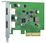 QNAP USB 3.2 Gen 2 dviejų prievadų PCIe i&scaron;plėtimo plok&scaron;tė