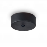 Pakabinamas &scaron;viestuvas Ideal Lux rosone magnetico 1 luce nero