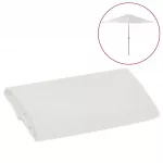 Pakaitinis audinys lauko skėčiui nuo saulės, baltas, 300cm