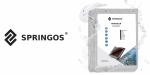 Springos Brezentas 4x5 m pilkas 210 g/m&sup2;
