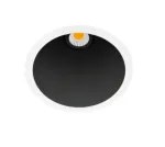 7W LED įleidžiamas &scaron;viestuvas SWAP M, baltos/juodos sp., 3000K