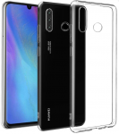 Swissten Clear Jelly Back Case 1.5 mm Silikoninis dėklas for Huawei P30 Lite Transparent