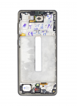 Dėklas LCD ekranas + jutiklinis blokas + priekinis dangtelis Samsung A336B Galaxy A33 5G Awesome Juodas (Paslaugų paketas)
