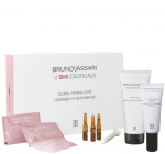 Global Firming Care Treatment Set Bruno Vassari: Bio Ceuticals, Žalias Tea, Exfoliating Powder, x3 pcs + Bio Ceuticals, Vitamin C, Ampoules Treatment Serum, For Women, x3 pcs + Bio Ceuticals Stay Tight, Kreminis Mask + Bio Ceuticals Lift Intensive, K ...