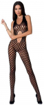 Passion Woman Passion BS065 Bodystocking Juodas Lace Mesh One Size