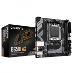 Pagrindinė plok&scaron;tė &bdquo;Gigabyte&ldquo; | B650I AX 1.0 | Procesorių &scaron;eima AMD | Procesoriaus lizdas AM5 | DDR5 DIMM | Palaikomos standžiojo disko sąsajos SATA, M.2 | SATA jungčių skaičius 2