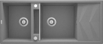 Deante granitinė virtuvinė plautuvė su magnetais Deante Magnetic ZRM_S213, Metallic pilkas