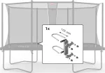 Berg Safety Net Comfort - Fasteners 330 & 410 (Set for 1 Tube)