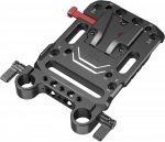 SMALLRIG 3016 BATTERY PLATE V-MOUNT W ROD CLAMP