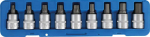 Bgs Technic Antgalių rinkinys | 20 mm (3/4") | &Scaron;e&scaron;iakampiai (hex), T-Star (Torx) | 9 vnt. (5189)