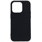 Evelatus Apple iPhone 14 Pro 6.1 Nano Silikoninis dėklas Soft Touch TPU Juodas