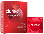 DUREX Feel Thin prezervatyvai, 24 vnt.