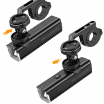 Rockbros 24610002001 priekinis dviračio žibintas 1000 lm + USB-C - USB-A laidas - juodas