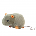 Beppe Pliu&scaron;inis žaislas - pilka pelė, 13 cm