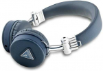 Guess ausinės Bluetooth ENC GUBH70PGTSPSB mėlynos spalvos Grained Classic Round Shape