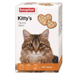 Vitaminų papildas - Beaphar KITTY'S + Taurinas + Biotinas, 180tab.