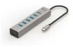I-tec Stebulės usb-c įkrovimo metalinis stebulės 7 prievadas