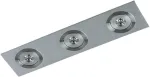 3W LED įleidžiamas &scaron;viestuvas FIAMMA, metalo sp.