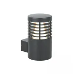 Sieninis &scaron;viestuvas 10W LED sieninis fasado &scaron;viestuvas, grafito sp., 3000K, IP65, E344