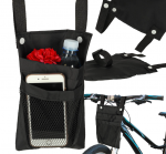 Dviračio vairo krep&scaron;ys, juodas