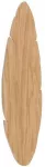 Sieninis &scaron;viestuvas Kinkiet TK Lighting TK Lighting Hoja Wood 4678 kinkiet lampa ścienna drewniany liść 2x6W G9 drewno