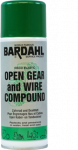 Aerozolinis tepalas Bardahl Open Gear and Wire (juodas) 0,4ltr (72204)