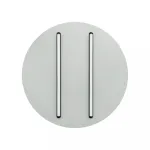 24W LED lubinis &scaron;viestuvas, juodos/pilkos sp., 3000K, dimeriuojamas, 2568