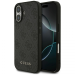 Guess 4G Classic dėklas skirtas Apple iPhone 17 juodos spalvos