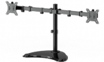 Laikiklis Gembird MS-D2ST-02 Monitorius desk stand (rotate, tilt, swivel), 13&rdquo;-32&rdquo;, juodas