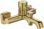 Vonios mai&scaron;ytuvas Laveo Pola, Brushed Gold