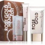 Set Rodial: Rose Gold Rejuvenating Hand Kreminis, 40 ml + Rose Gold Lūpų balzamas, 10 ml