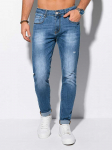 Blue men's jeans p1141 - mėlynas