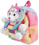 Perletti Backpack + plush cat Emi 27cm