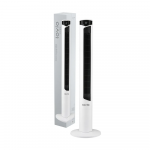 Ventiliatorius Lovio LVTF101N24C-WH Tower Fan AirWave Baltas