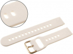 Dirželis gumowy smartwatch U01 - rožinė/rosegold - 20mm