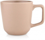 Keramikbecher Keramiktasse Trinkbecher Becher Tasse aus Keramik beige SOHO 400 ml