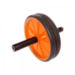 TOORX Double Exercise Wheel, juodas-oranžinis