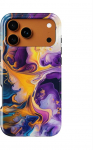 Voltuna Dėklas &bdquo;Cosmic Flame Burst&ldquo; su MagSafe Apple iPhone 13-17 modeliams