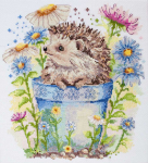 Abris Art Kryželių siuvinėjimo rinkinys &bdquo;Mažasis skautas&ldquo; 22x23 cm