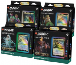 Magic The Gathering MTG The Lord of the Rings: Tales of Middle-earth - Universes Beyond Commander Deck Set (4x Decks)