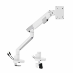 Desk mount for monitorius ART RAMM L-29GD LED/LCD 17-35" 2-11kg 2xUSB 3.0 Premium Baltas