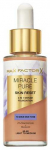 Max Factor Miracle Pure Skin Reset 2in1 Serum Foundation Makiažo pagrindas 60-80 Light To Medium makiažo pagrindas Moterims