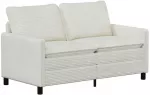 Sofa Kreminė 156 x 81 x 87,5 cm Poliesteris