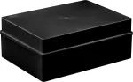 Pawbol Pavir&scaron;inė hermetinė juoda dėžutė IP65 300 x 220 x 120 mm be įvadų S-Box 616C Pawbol