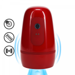 Pumped By Shots Pulsar Vibrobator Metallic Raudona Intimate Pressure & Vibration Device