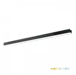 Pakabinamas &scaron;viestuvas 40W LED pavir&scaron;inis/pakabinamas linijinis &scaron;viestuvas KOLINE GO PROFESSIONAL, juodas, 3000/4000/6500K