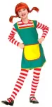 Widmann Pippi kostiumas mergaitėms