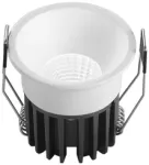 8W LED įleidžiamas &scaron;viestuvas QUARK, baltas, CCT
